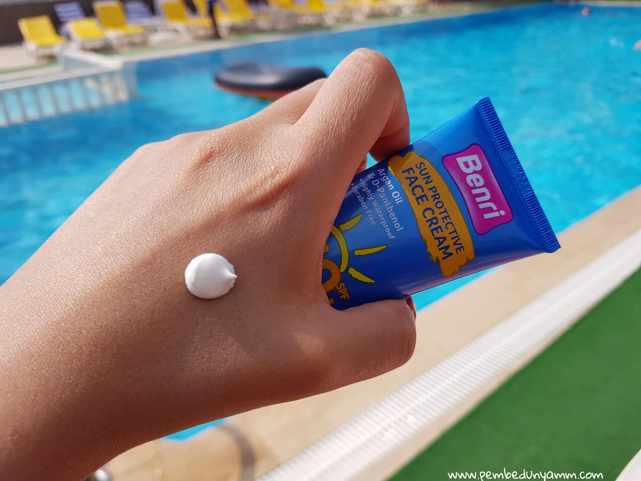 Benri Yüz Güneş Kremi / Sun Protective Face Cream PEMBE&DÜNYAMM Makyaj, Moda ve Yaşam Blogu
