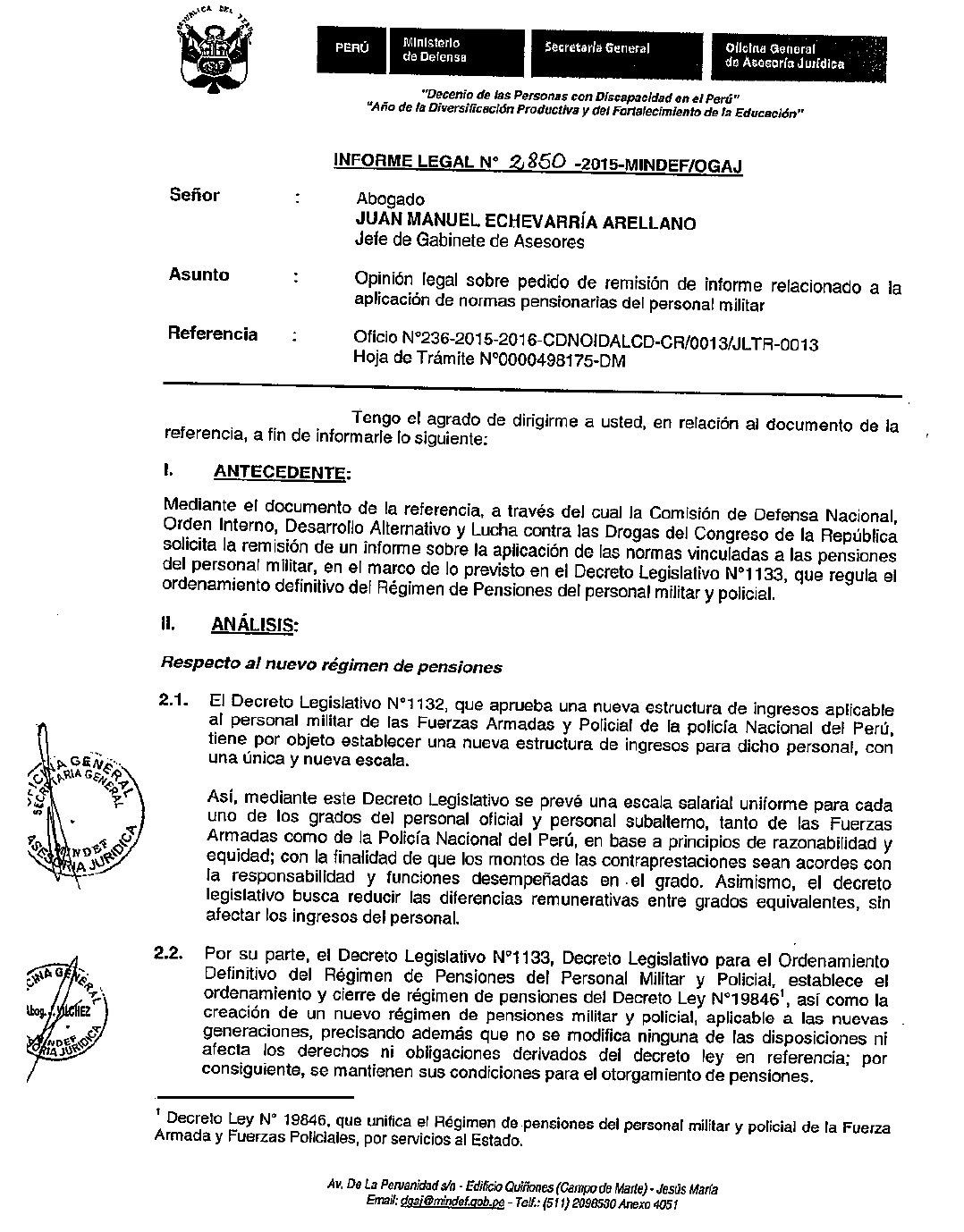 LAS FUERZAS DEL ORDEN FFAA Y PNP MINISTRO DE DEFENSA ES CITADO POR LA COMISIÓN DE DEFENSA DEL LAS FUERZAS DEL ORDEN FFAA Y PNP MINISTRO DE DEFENSA ES CITADO POR LA COMISIÓN DE DEFENSA DEL