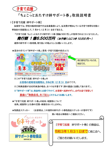 市 サポート 券 絆 加須