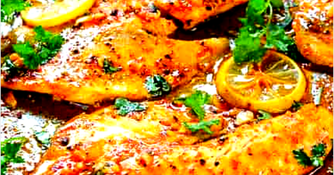 Spicy Lemon Garlic Baked Tilapia Sherylfood