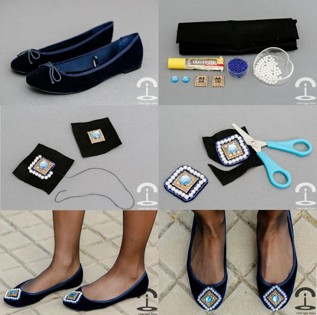 DIY: CÓMO DECORAR MIS BALLERINAS by maquillajebellezamujer.blogspot.com