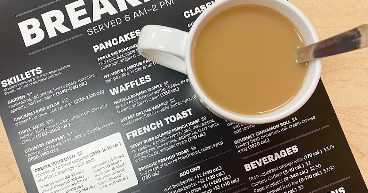 New DineIn Breakfast Features at HyVee Ally's Sweet & Savory Eats