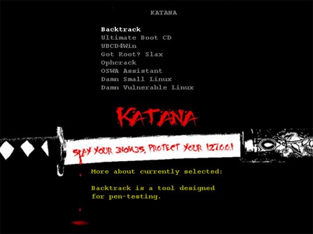Katana: Portable Multi Boot Security Suite 