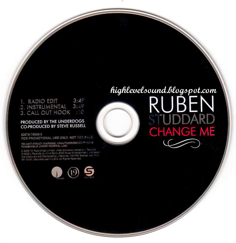 highest level of music Ruben Studdard Change Me(Promo_CDS)2006hlm