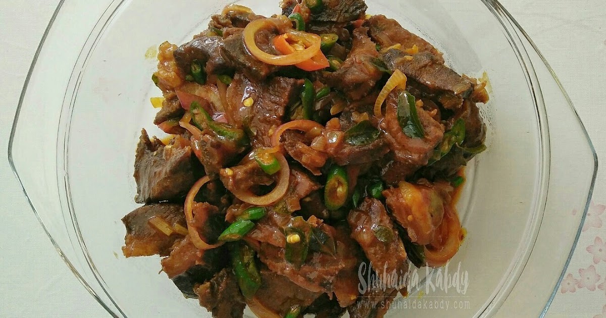 Resepi Daging Kam Heong - Shuhaida Kabdy