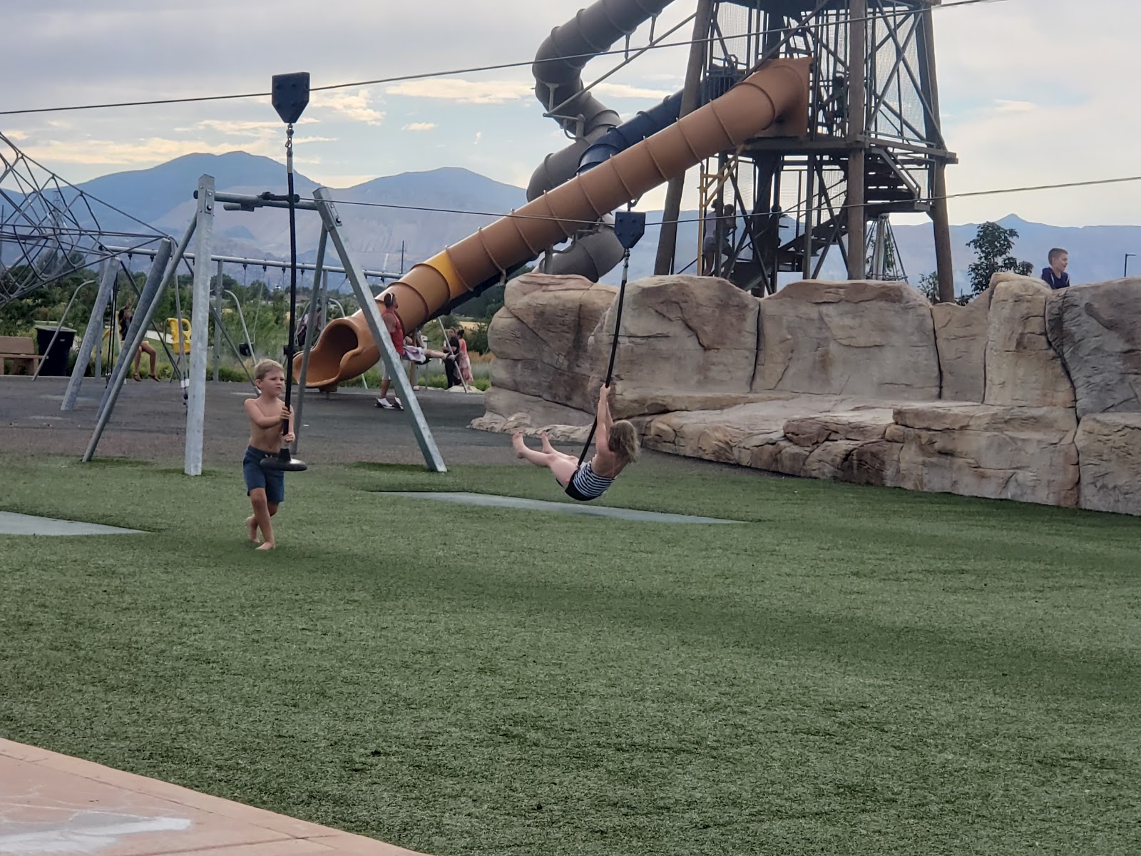 Twelve Makes a Dozen Adventuring Bluffdale Splash Pad