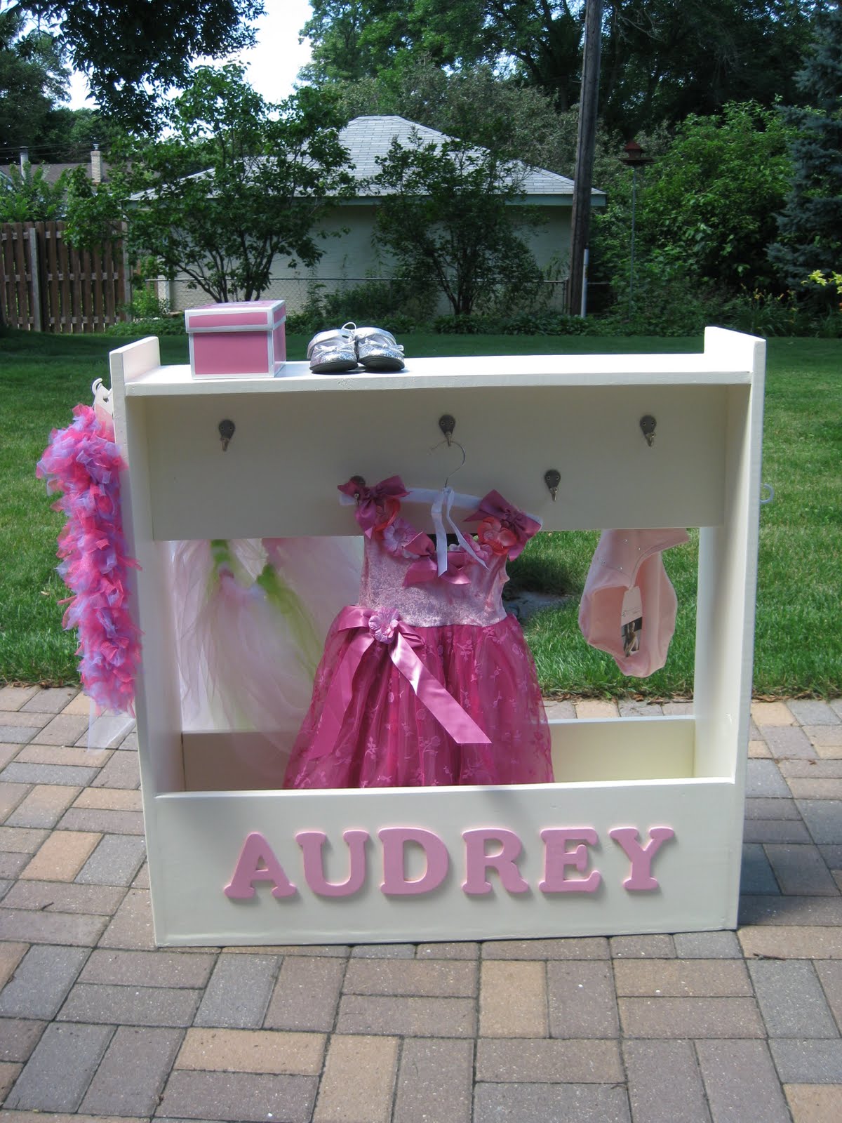 home.made dress up cart
