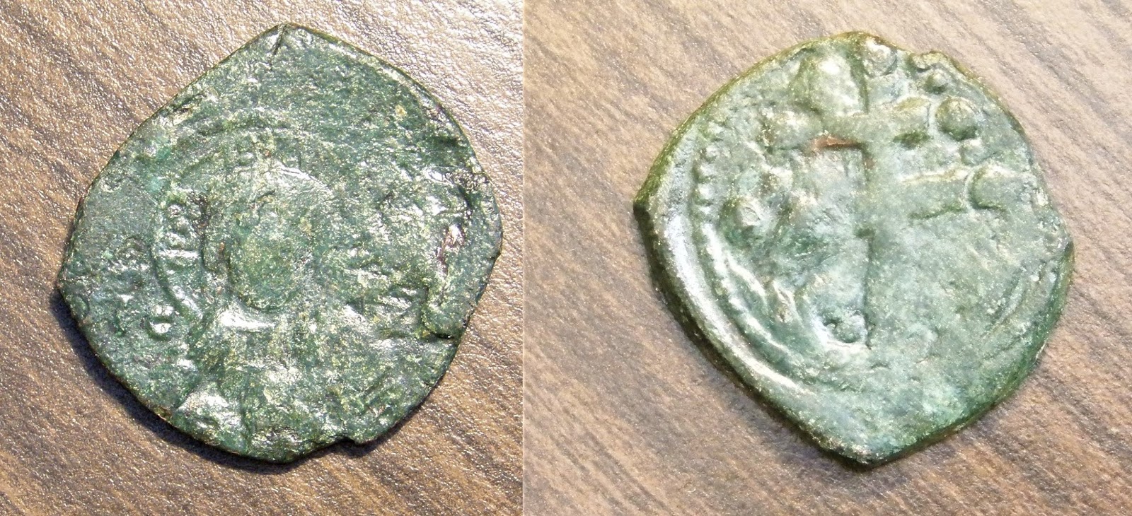 A Survey of Ancient Coins BYZANTINE; Anonymous Bronze Coinage Class H