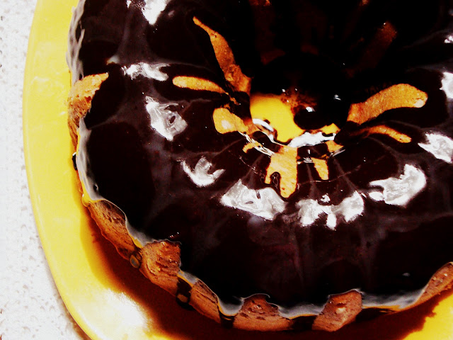 {Marble Bundt Cake} - Chec marmorat