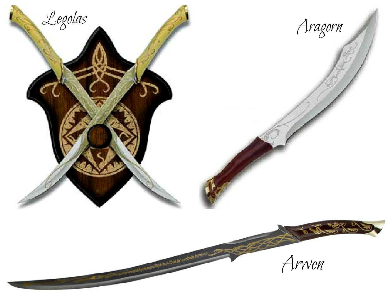 MiddleEarth and Beyond Wallpapers Weapons
