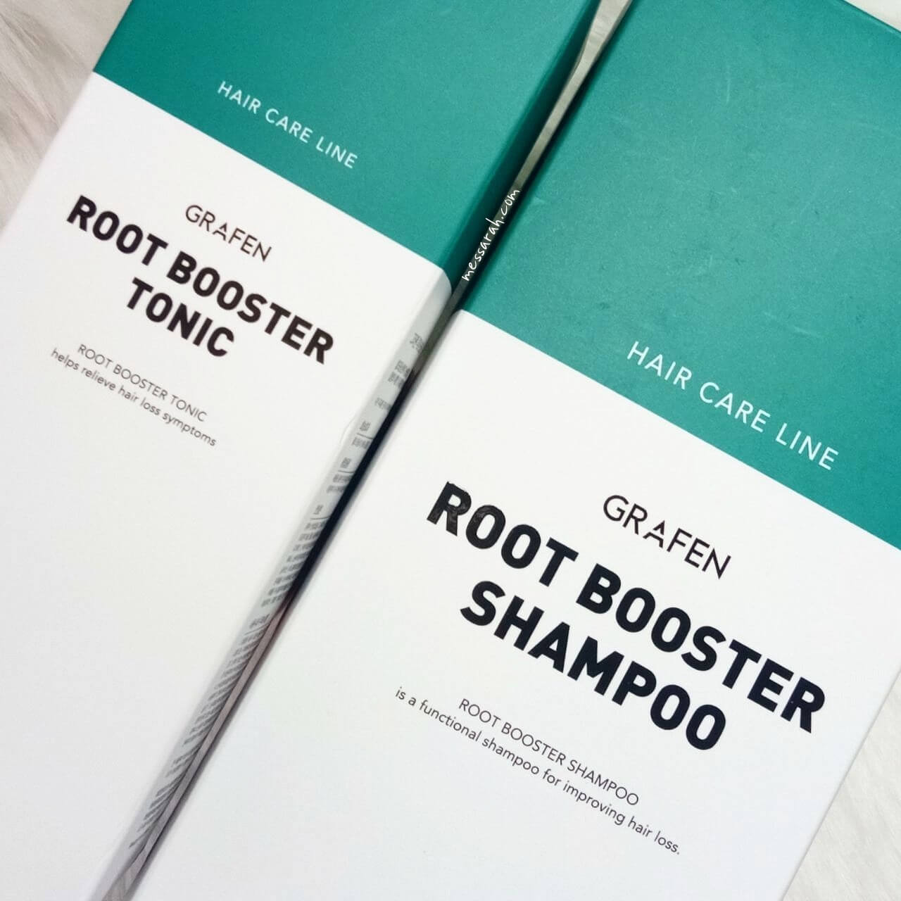 [REVIEW] Grafen Root Booster Shampoo and Tonic MESSARAH Beauty