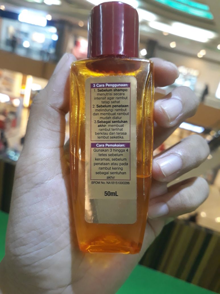 [Review] L'Oreal Extraordinary Oil For Colored Hair Turquois Peach Beauty