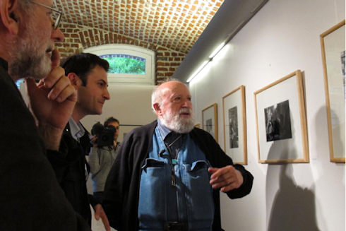 Michel Butor photographié par Patrice Deregnaucourt