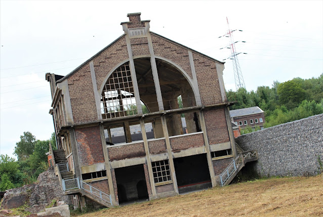 site du Martinet ancienne salle des machines mine charbon