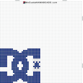 hama beads logo dc