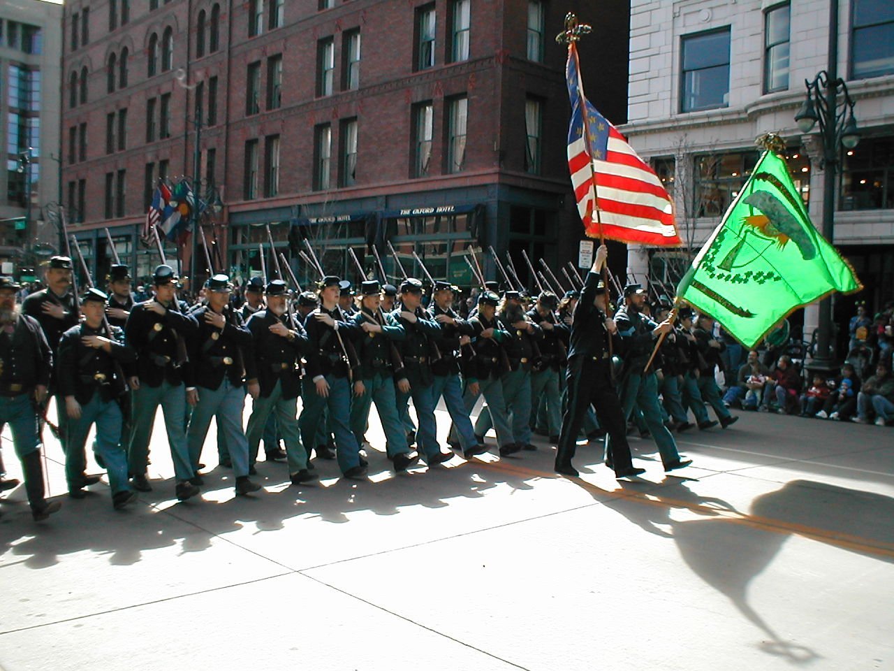 Hell's Kitchen March with the Irish Brigade in New York's 252nd St