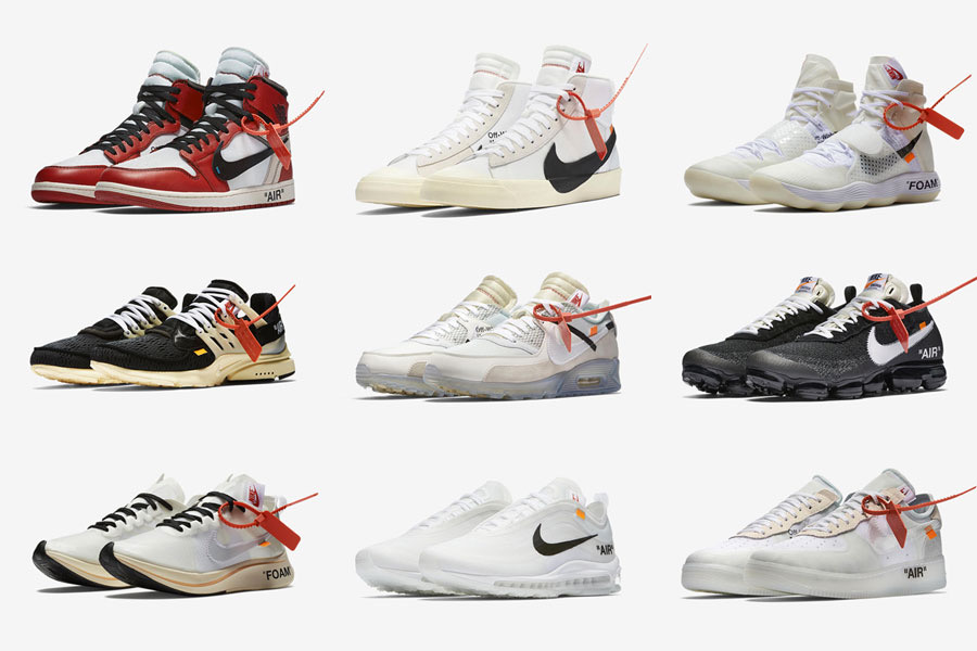 nike and off white collaboration
