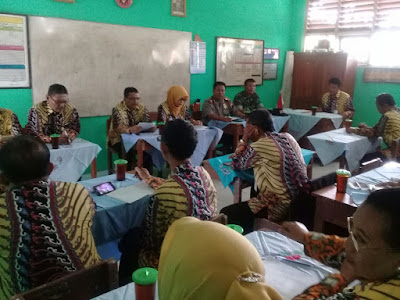 BABINSA KATELAN PANTAU RAKOOR PELAKSANAAN PESTA SIAGA 2018
