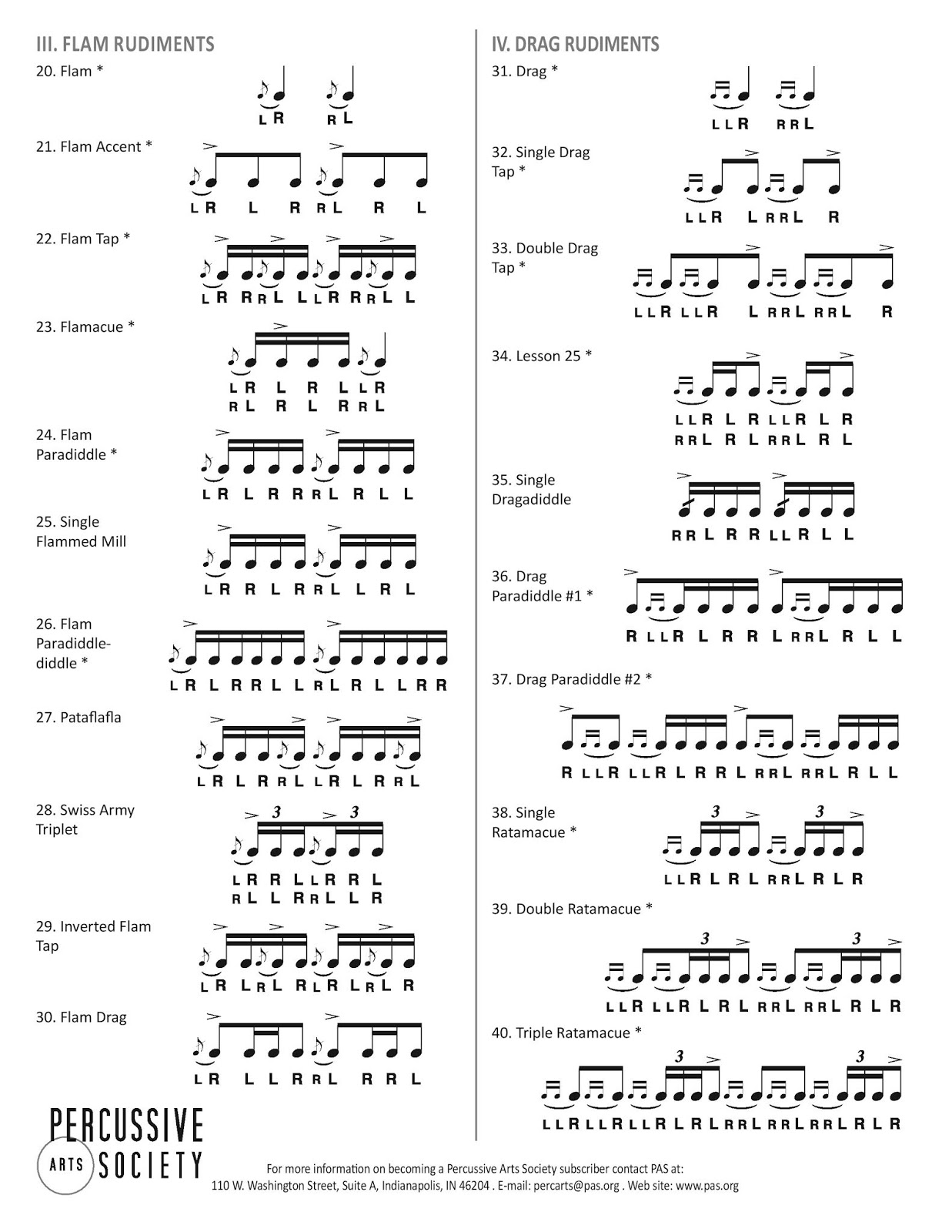 Cruise Ship Drummer! 40 international drum rudiments— a frank appraisal