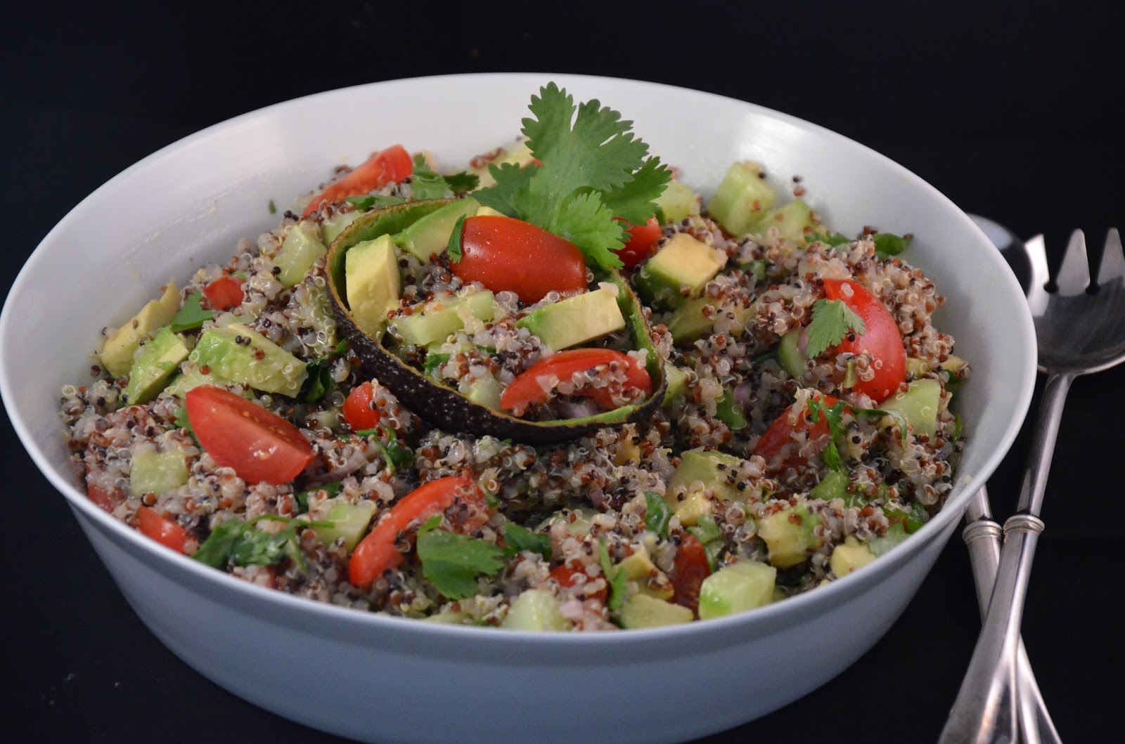 Quinoa-Avocado-Salat - Rezeptra - Food and More