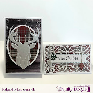 Stamp/Die Duos: Deer Ornament, Custom Dies: Deer Silhouette, Ovals, Pierced Ovals, The Giving Gift Box, Gift Card Holder, Pennant Flags, Mini Lights & Ornaments, Paper Collection: Rustic Christmas