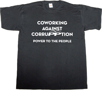 partido popular pp corruption useless spanish politics useless spanish media coworking network neutrality internet 2.0 t-shirt ephemeral-t-shirts