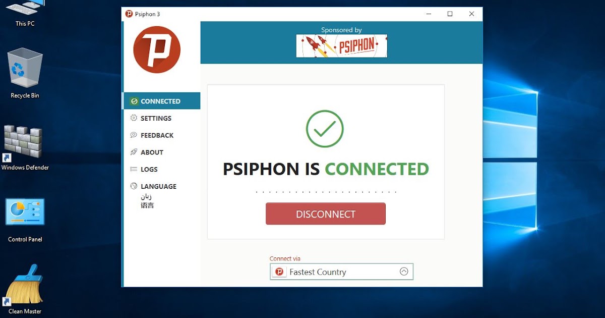 Best Free VPN Psiphon Windows