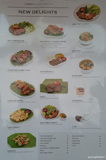 Menu makanan Congo Cafe