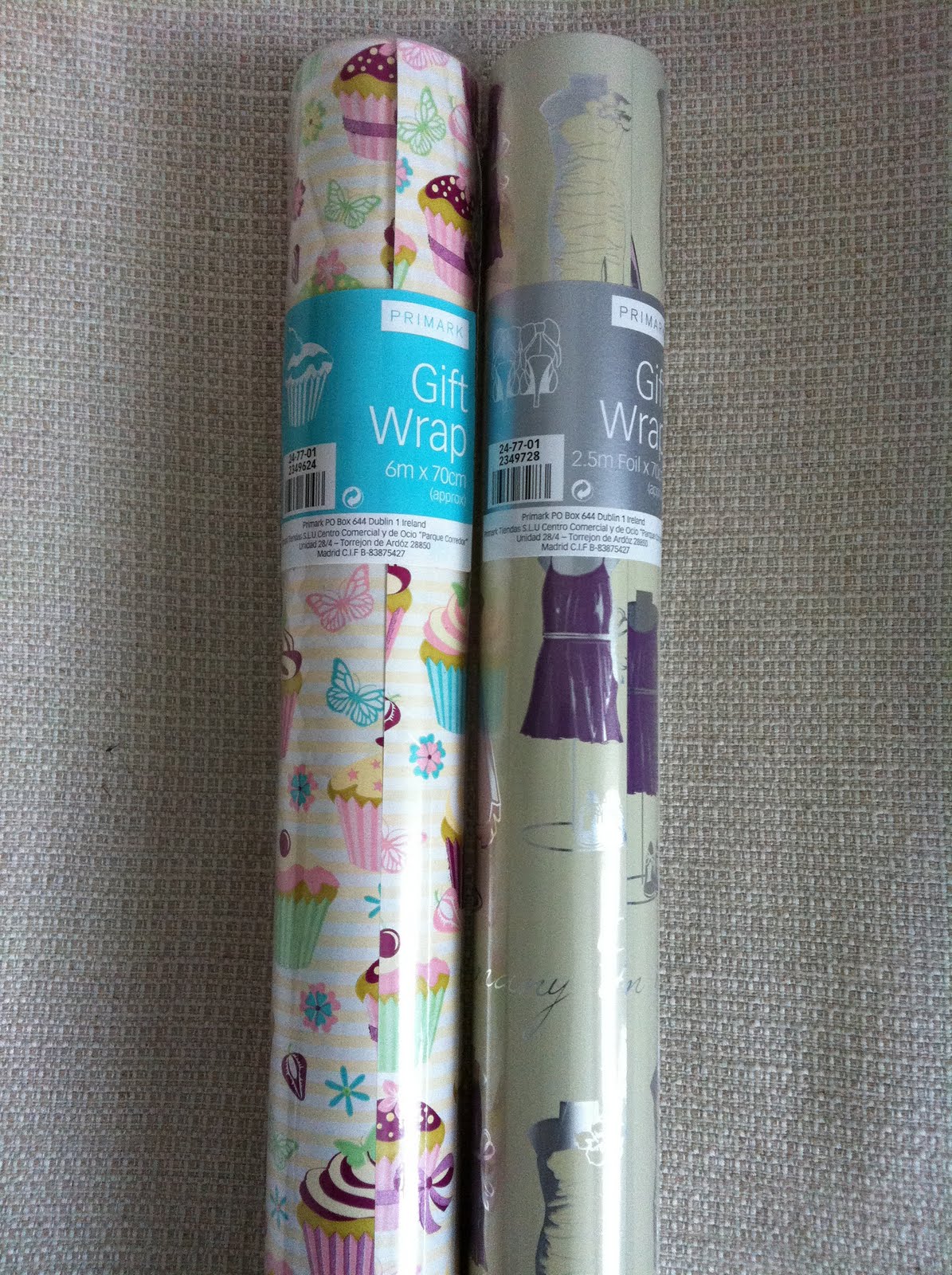 LeCarpentier Primark Wrapping Paper