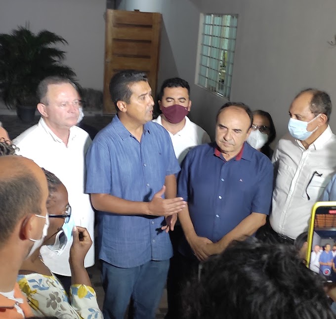 Dep. Marco Aurélio-PSB recebe políticos e lideranças da região para declarar seu apoio a Carlos Brandão como pré-candidato ao governo do Maranhão em 2022.