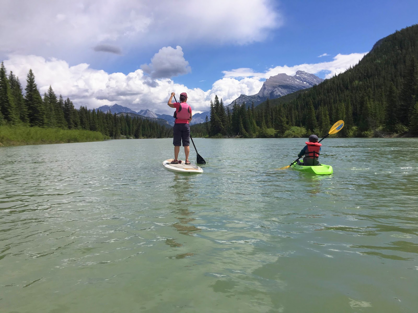 Family Adventures in the Canadian Rockies: Easy Family Paddling Day ...