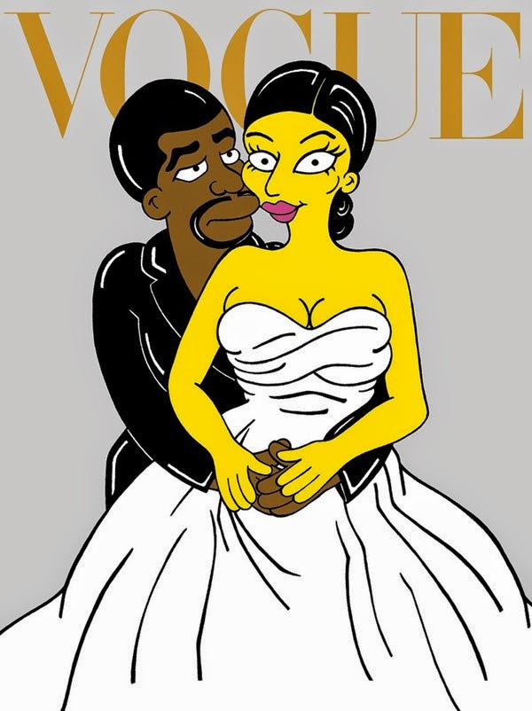 Kanye West Kim Kardashian animatedfilmreviews.filminspector.com