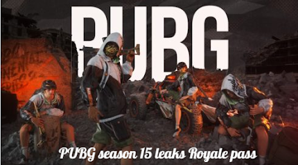 PUBG season 15 leaks Royale pass