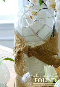 winter spring home decor use what you have glass globes 
