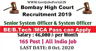 Bombay High Court Recruitment 2020