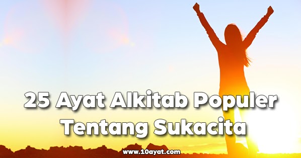 25 Ayat Alkitab Populer Tentang Sukacita