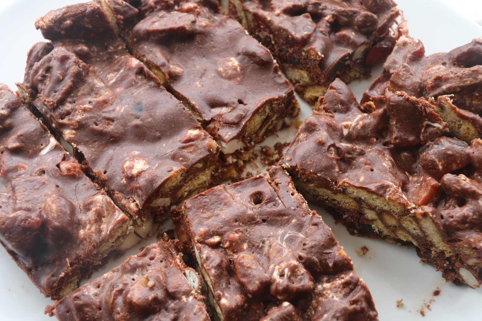 JibberJabberUK No bake Rocky Road