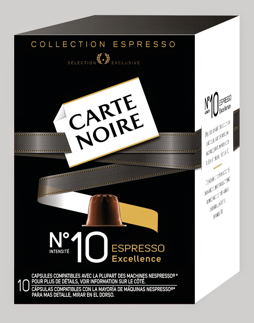 Carte Noire amplía su gama de cápsulas compatibles con las máquinas Nespresso®