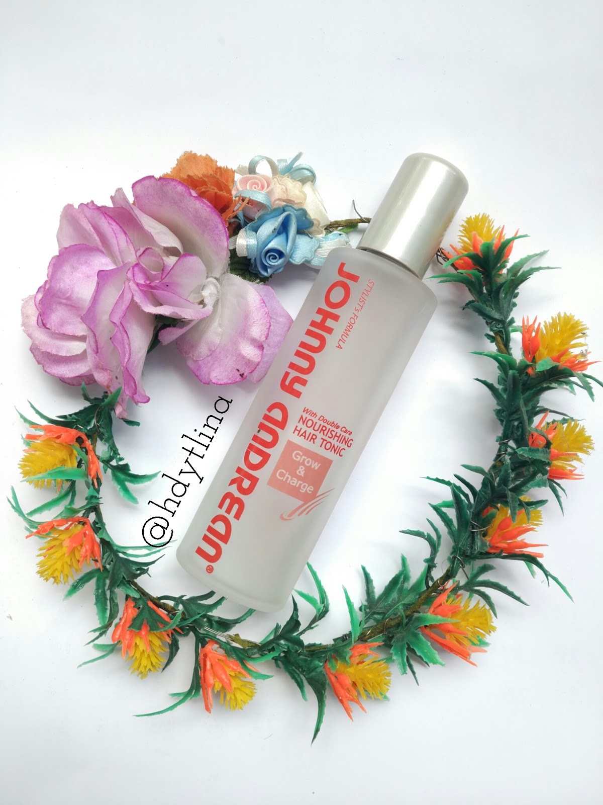 Review Johnny Andrean Nourishing Hair Tonic Grow & Charge Marlina