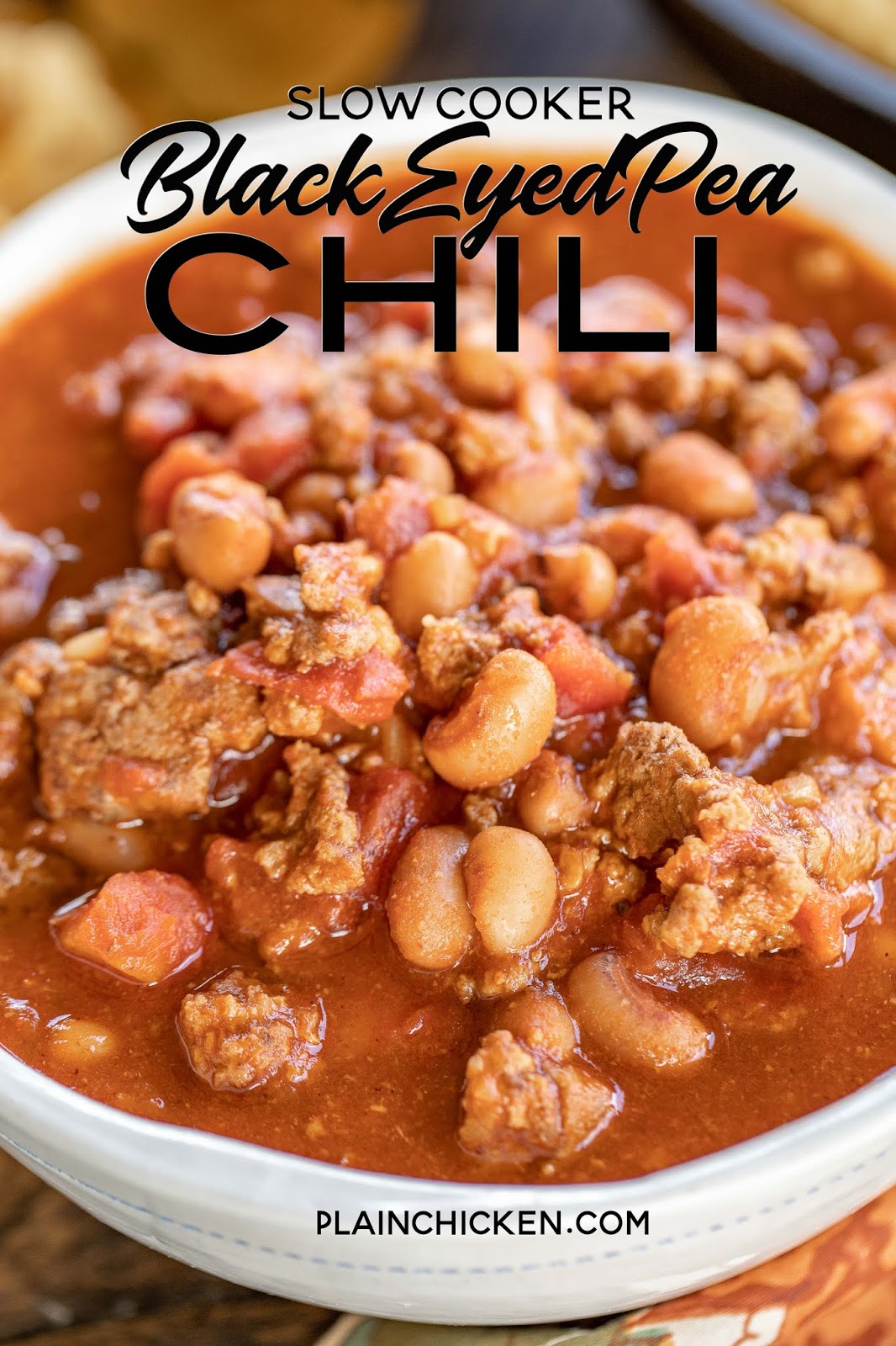 Black Eyed Pea Chili Plain Chicken®