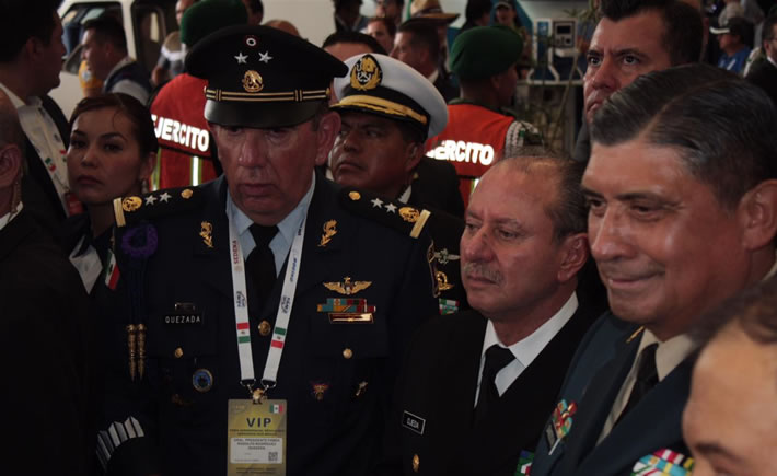 El General Rodolfo Rodríguez Quezada logró que la FAMEX se convirtiera en 2015, sólo un año después de ser nombrado, en la principal Feria Aeroespacial Nacional y para 2019 en la más grande de América Latina y una de las diez mejores del mundo. (Foto: Vanguardia Industrial)