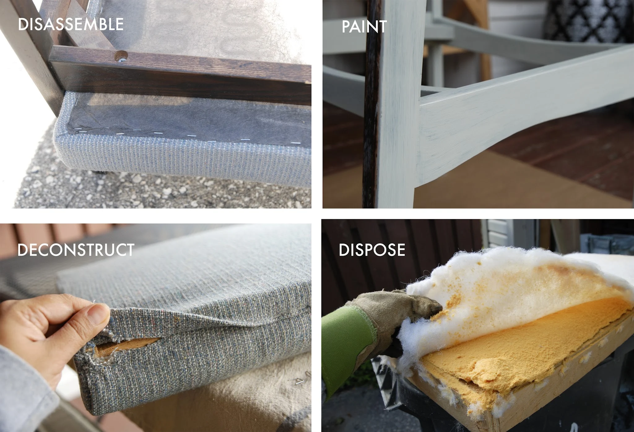 how to reupholster a chair, diy chair makeover, diy chair reupholstery