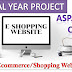 E-Shopping Website in ASP.NET C#, Bootstrap,MS SQL Server