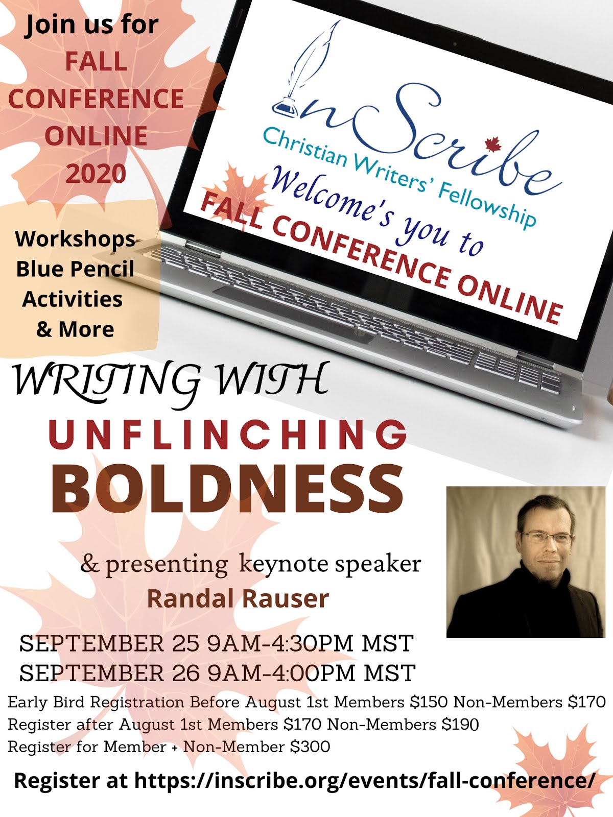 InScribe Writers Online Fall Conference Goes Virtual!