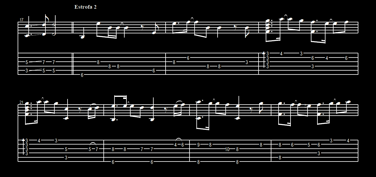 a cruel angel's thesis bass tabs