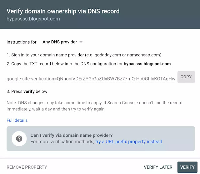 halaman verifikasi webmaster halaman verifikasi webmaster