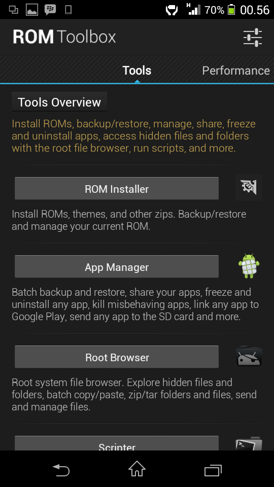 ROM Toolbox Pro 6.0.6.5 Full APK NIX7