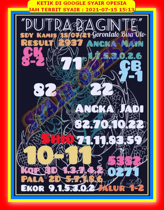 Syair Sdy 15 Juli 2021 Kode Syair Sgp Syair Hk Syair Sydney 2021 Syair Sdy 15 Juli 2021 Kode Syair Sgp Syair Hk Syair Sydney 2021