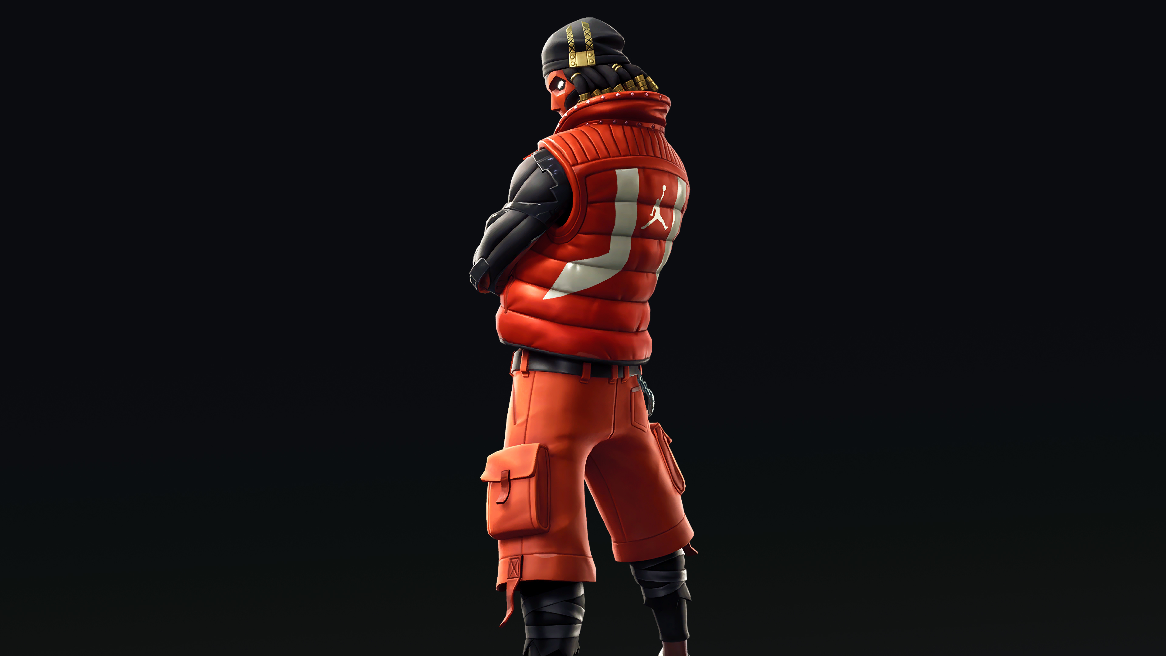 Fortnite Grind Skin Outfit 4K.