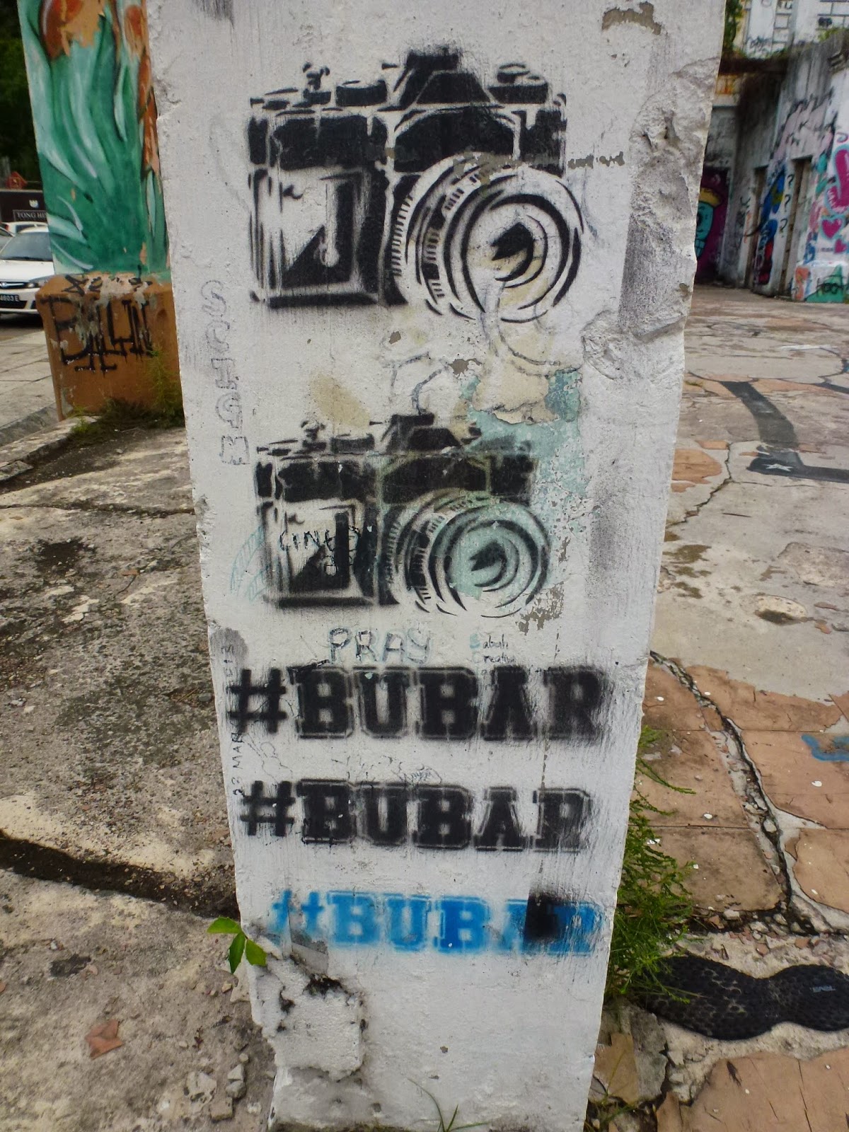 Streetart, Urbanart, Graffiti, Stencil